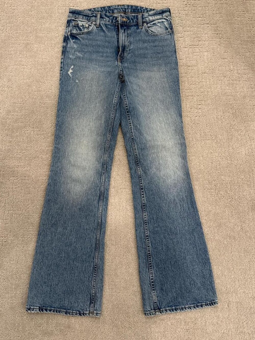 H&M Women's Blue and Navy Jeans